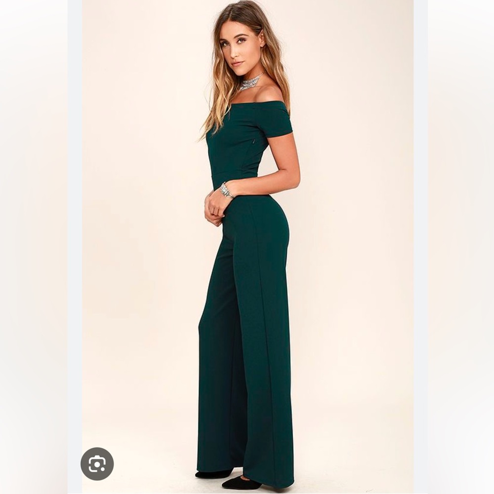 Off the Shoulder Jumpsuit